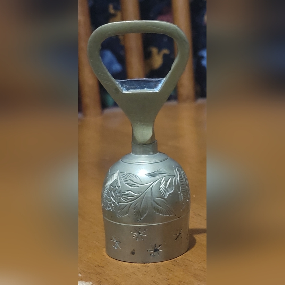Vintage Brass Bell Bottle opener